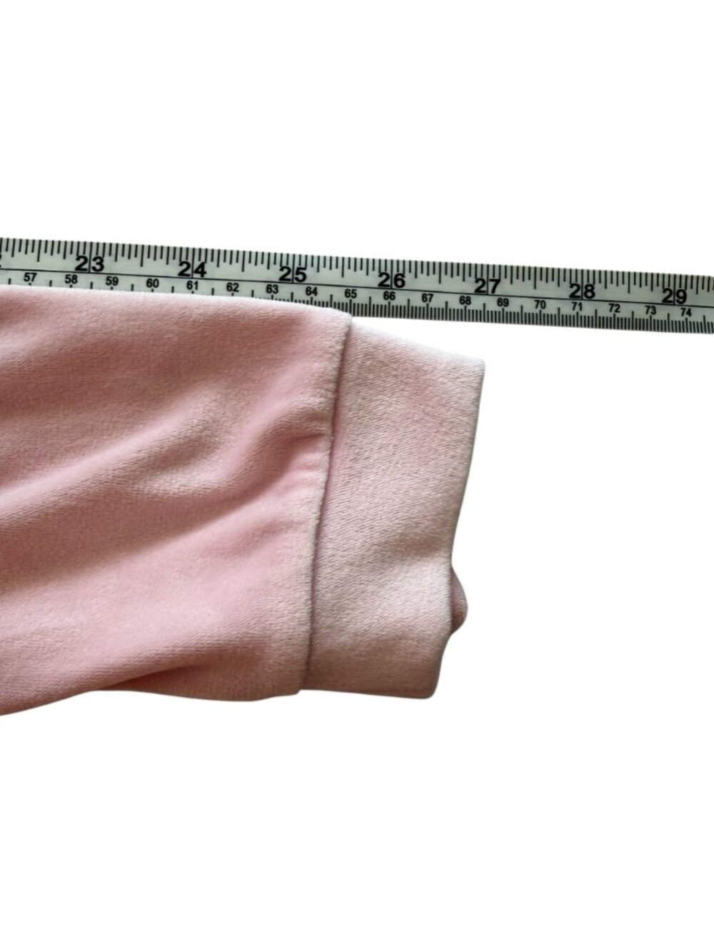 Juicy Couture Intimates Small Womens Velour Pajama Set Pink Embellished Logo - Picture 11 of 13